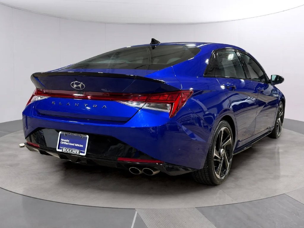 Certified Used 2023 Intense Blue Hyundai N Line image 3