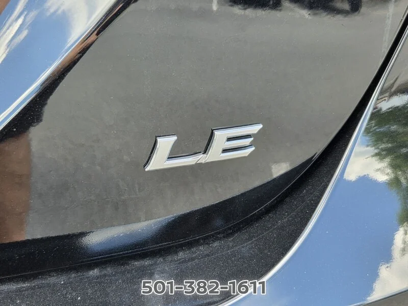 Used 2022 Midnight Black Metallic TOYOTA LE AUTO image 13