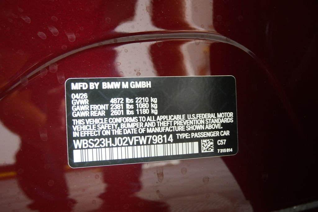 New 2027 Aventurin Red Metallic BMW Competition image 26