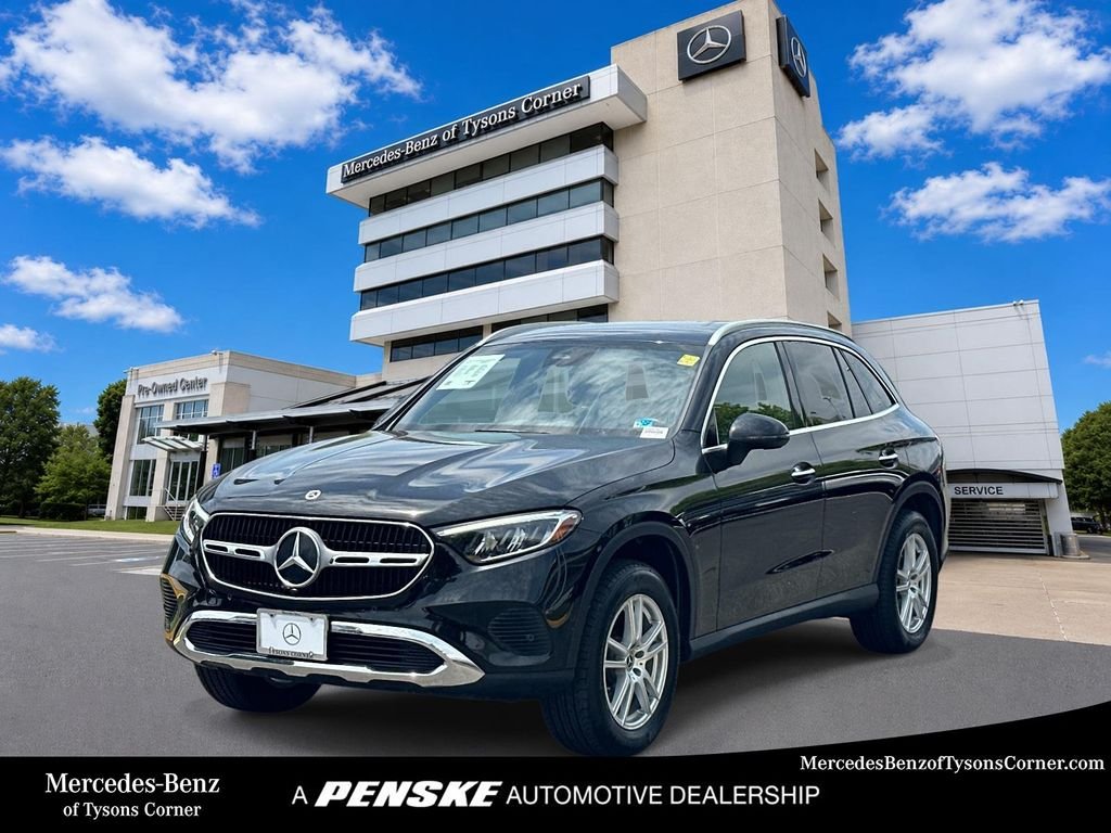 Certified Used 2023 Black Mercedes-Benz GLC 300 image 1