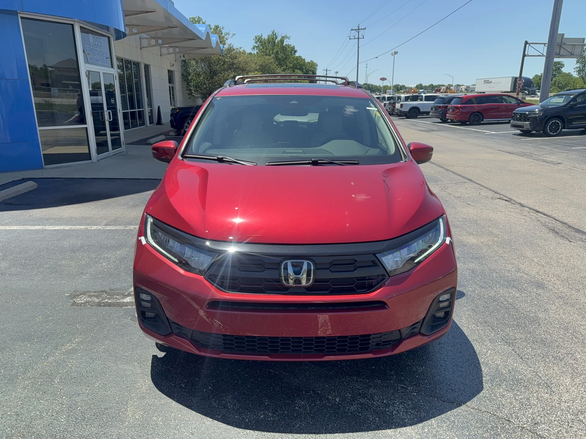 New 2026 Radiant Red Metallic II Honda EX-L image 2