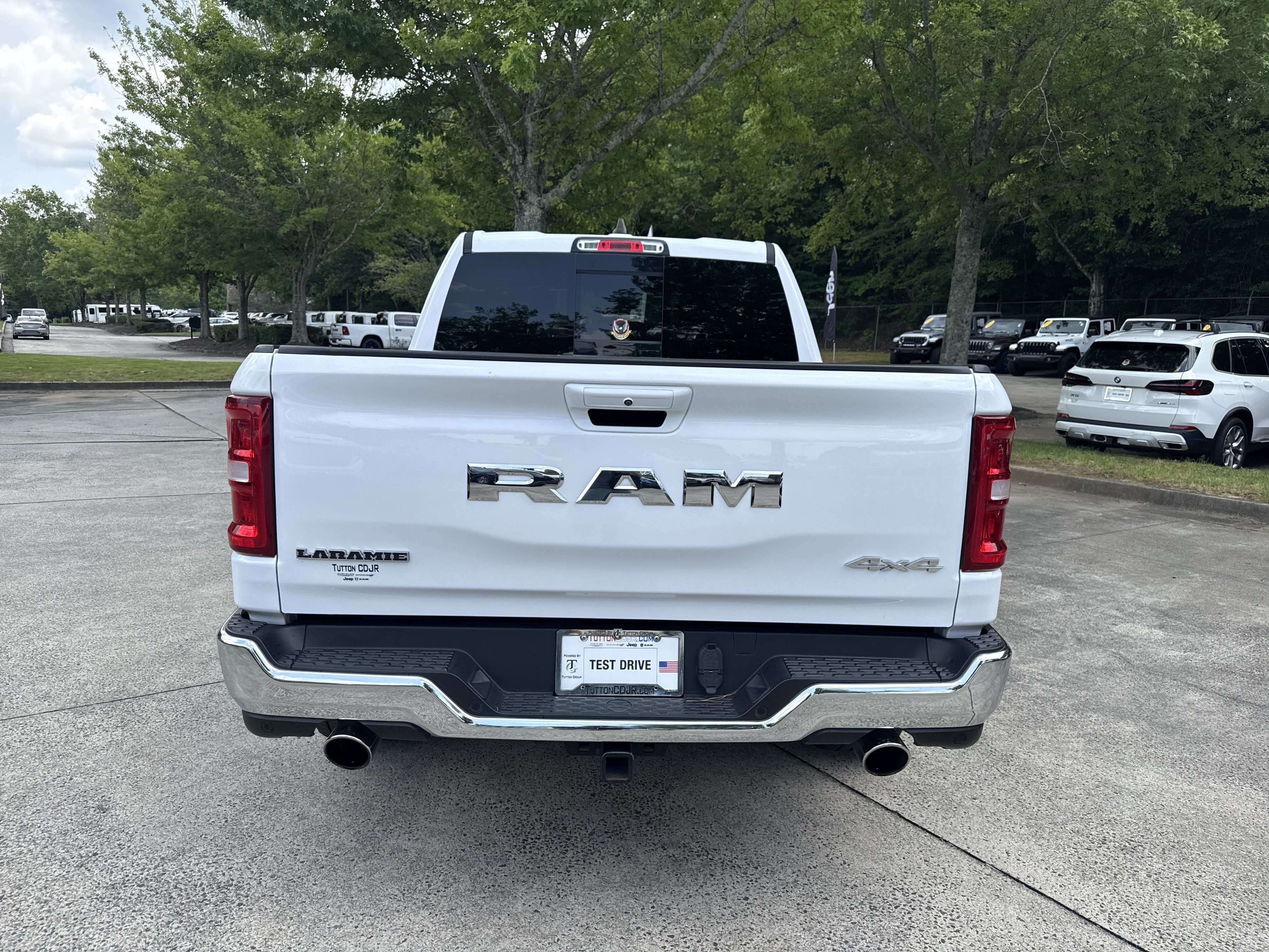 Used 2025 Bright White Clearcoat Ram Laramie image 6