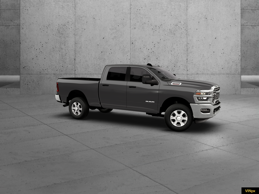 New 2026 Granite Crystal Metallic Clear-Coat Exterior Paint RAM Big Horn image 2