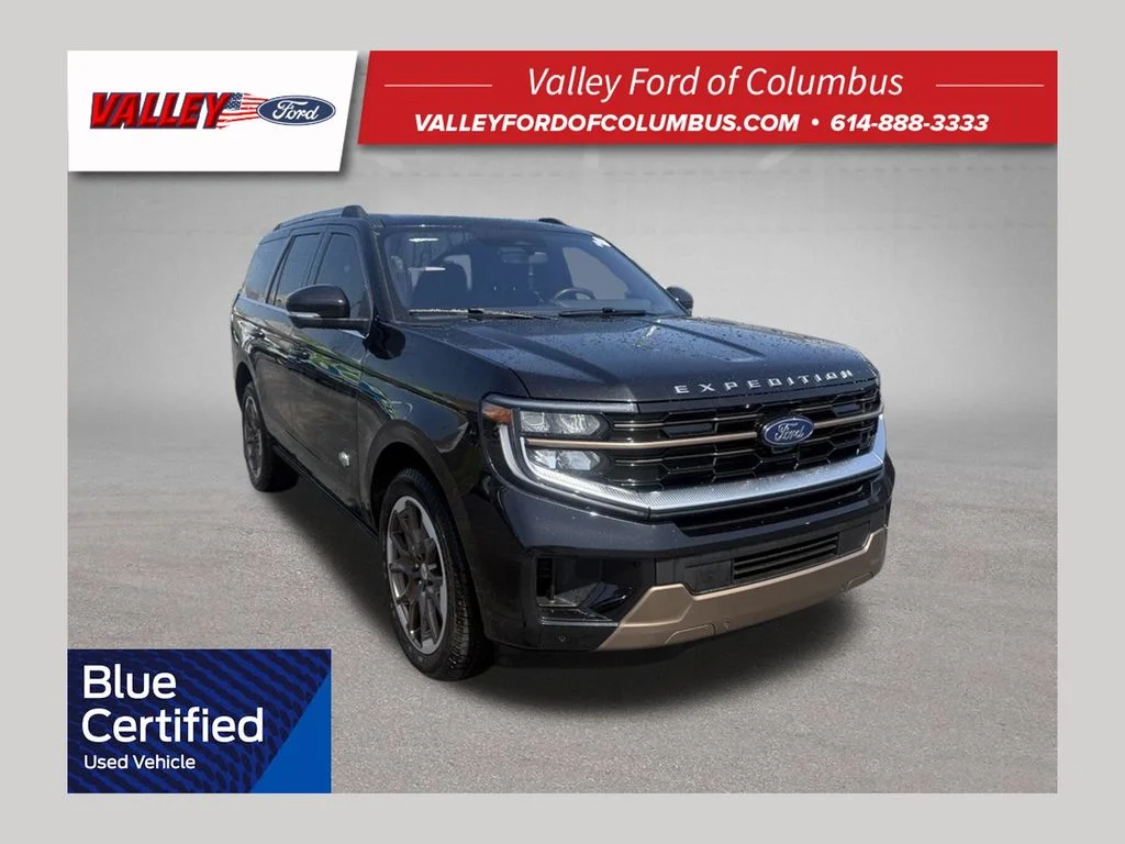 Certified Used 2025 Black Metallic Ford King Ranch image 1