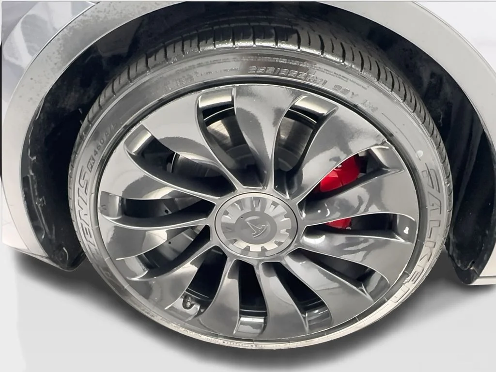 Used 2022 Gray Tesla Performance image 12