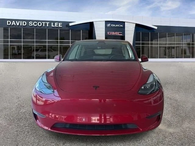 Used 2023 Red Tesla Performance image 4