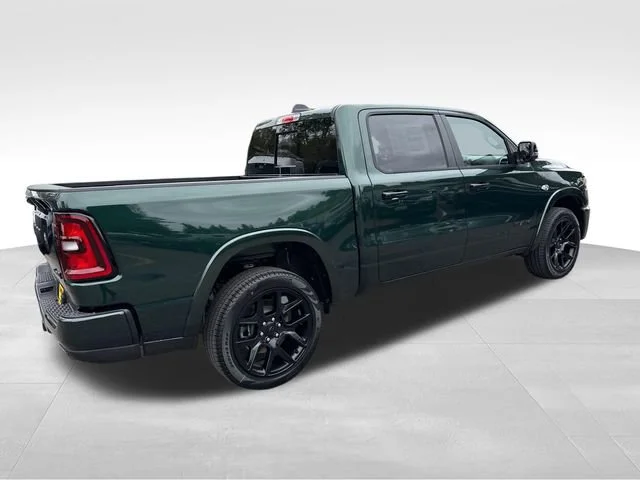 New 2026 Serrano-Green Metallic Exterior Paint RAM Laramie image 7
