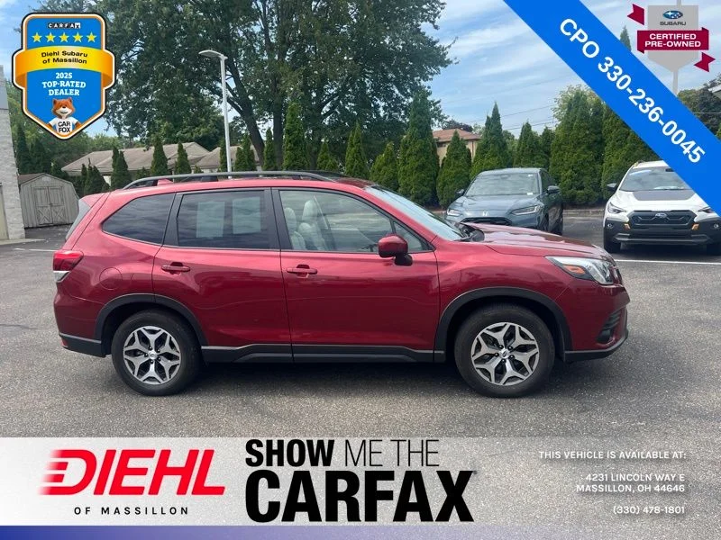 Used 2023 Red Subaru Premium image 2