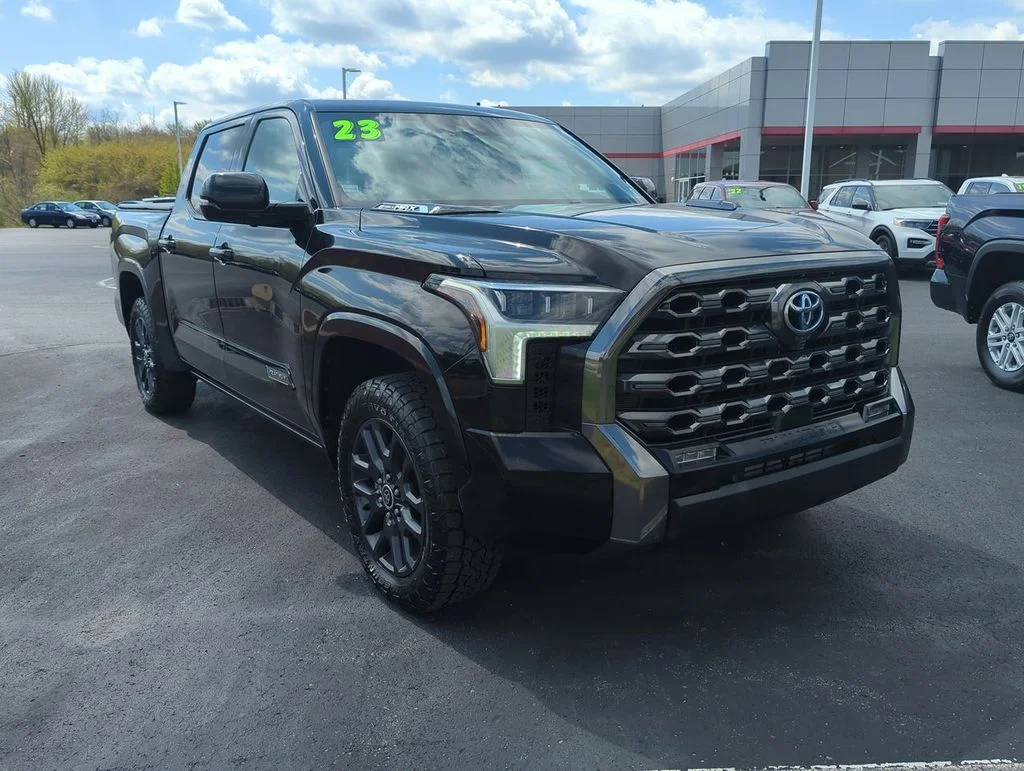 Used 2023 Black Toyota Platinum image 2