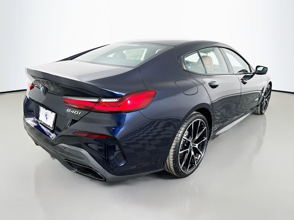 New 2026 Carbon Black Metallic BMW 840i Gran Coupe image 5