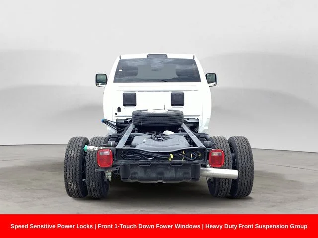 New 2026 Bright White Clearcoat Ram TRADESMAN CHASSIS REGULAR CAB 4X4 60