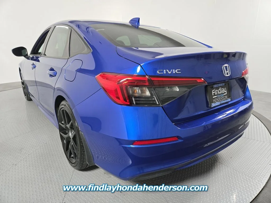 Certified Used 2024 Aegean Blue Metallic Honda Sport image 4