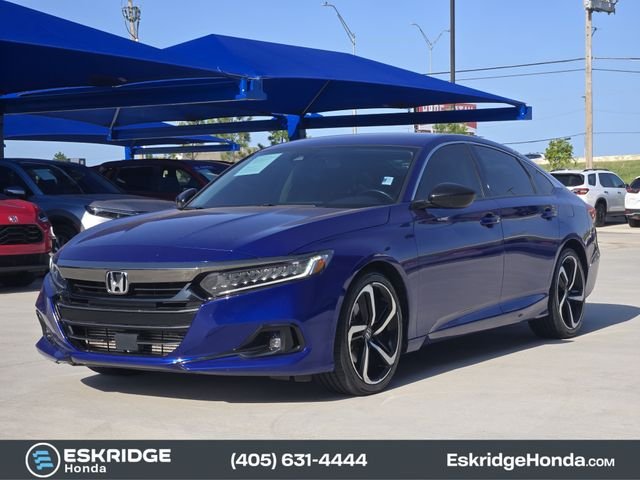 Used 2022 Blue Honda Sport Special Edition image 3
