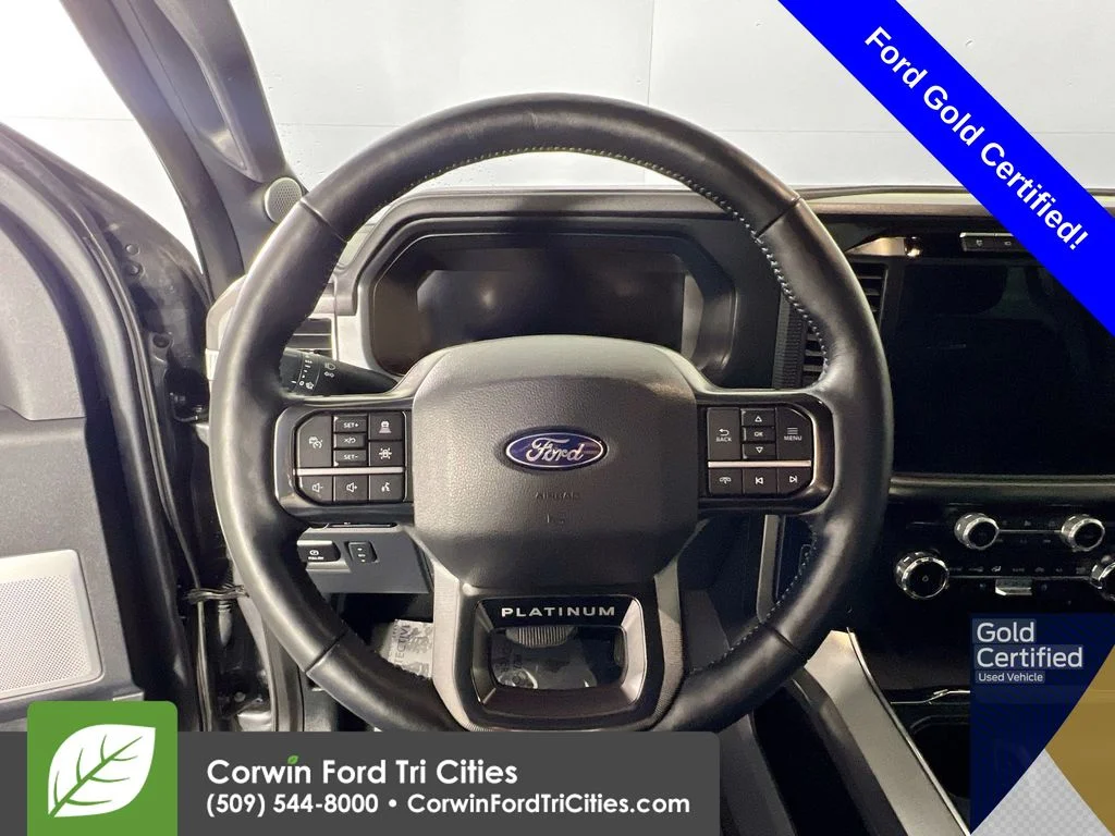 Certified Used 2024 Gray Metallic Ford Platinum image 8