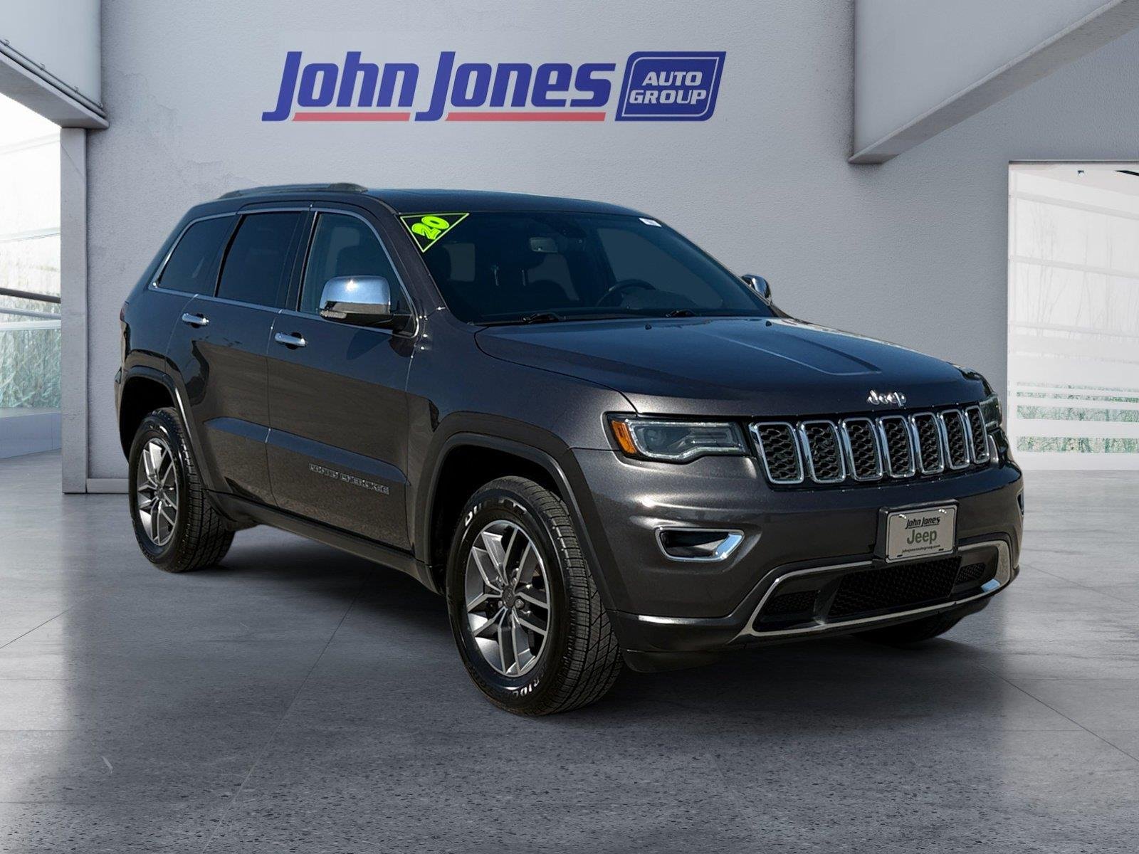 Used 2020 Diamond Black Crystal Pearlcoat Jeep Limited image 9