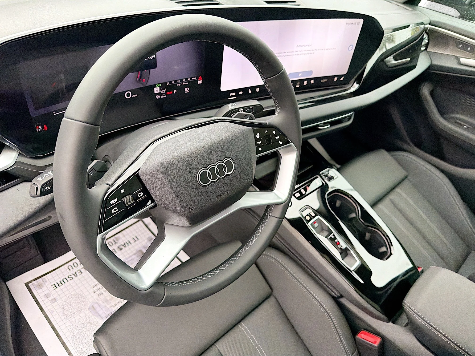 New 2026 Daytona Gray Pearl Effect Audi Premium Plus image 25
