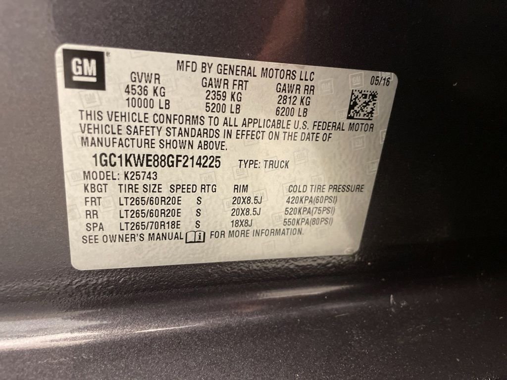 Used 2016 Gray Chevrolet LTZ image 32