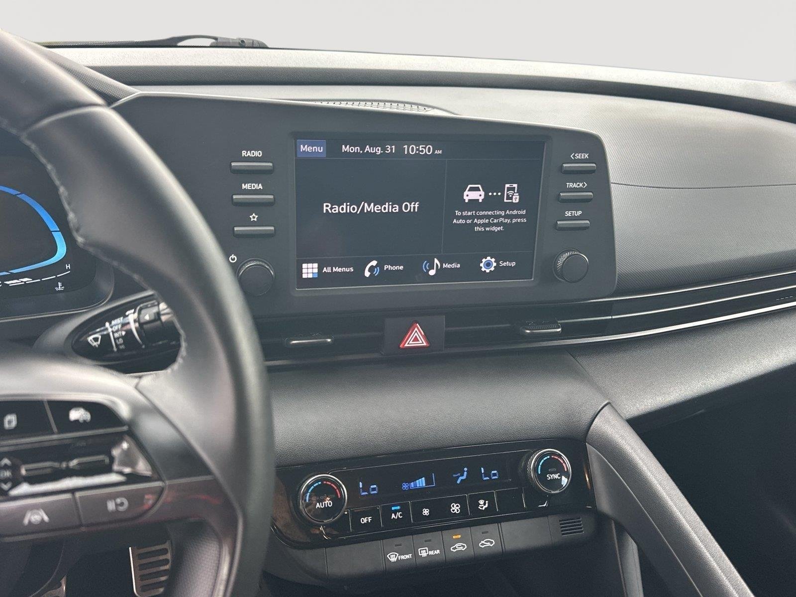 Used 2025 Intense Blue Hyundai SEL Sport image 14