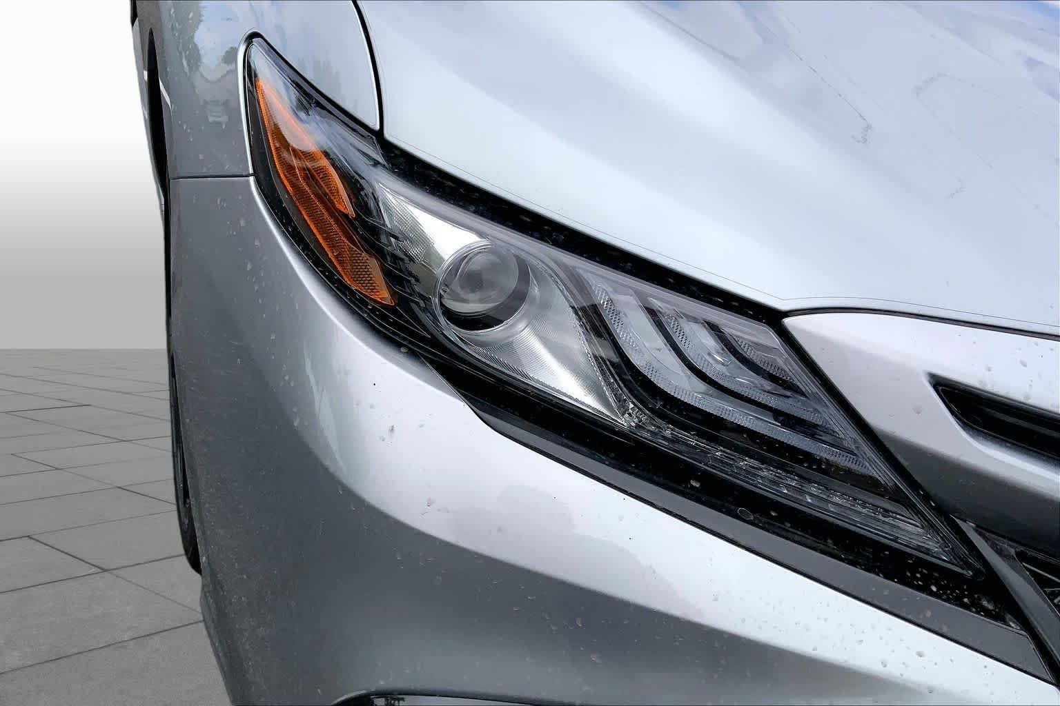 Used 2023 Celestial Silver Metallic Toyota Hybrid XSE image 27