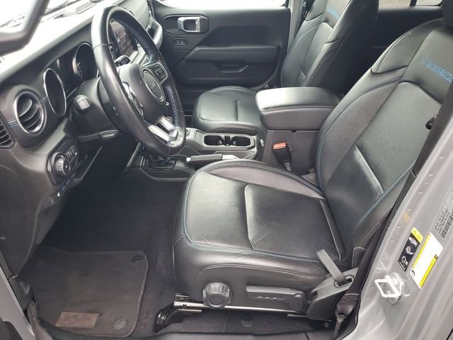 Used 2021 Silver Jeep Unlimited Rubicon 4xe image 5