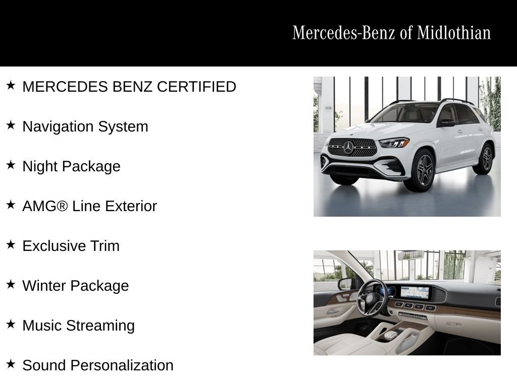 Certified Used 2026 White Mercedes-Benz GLE 350 image 6