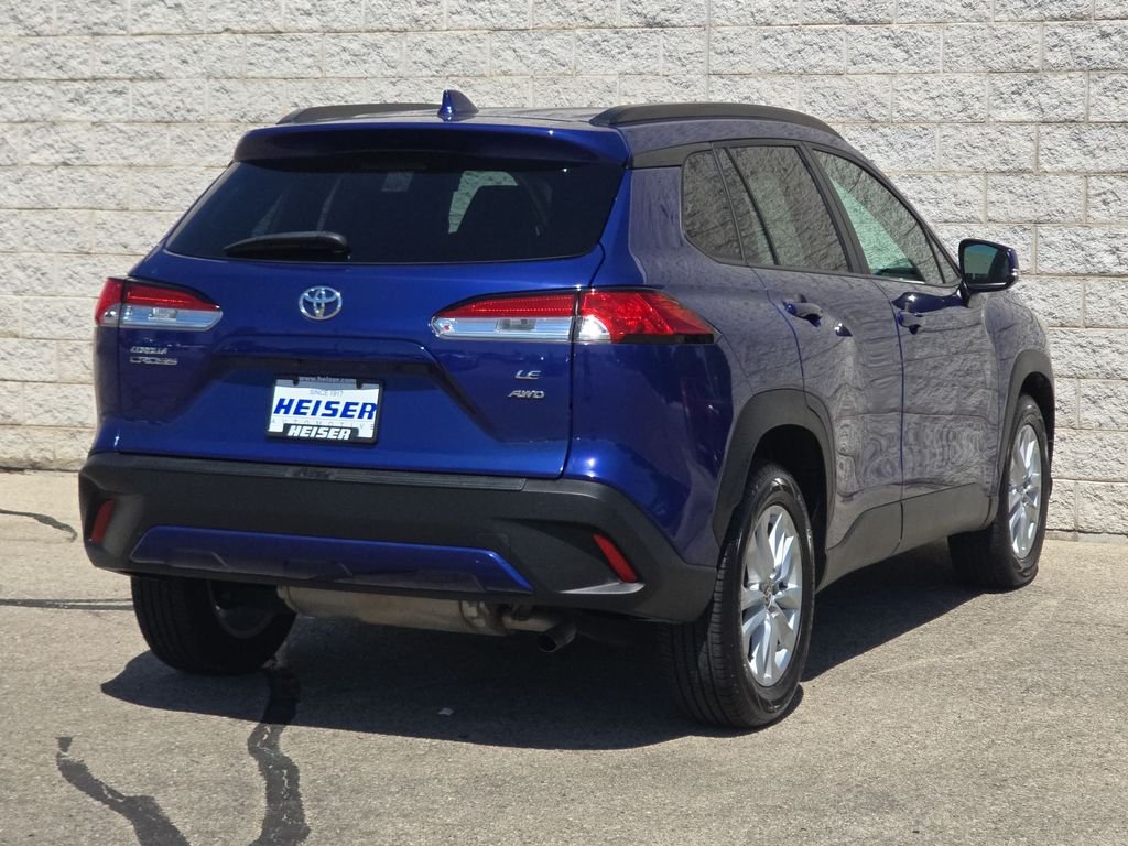 Used 2023 Blue Toyota LE image 13