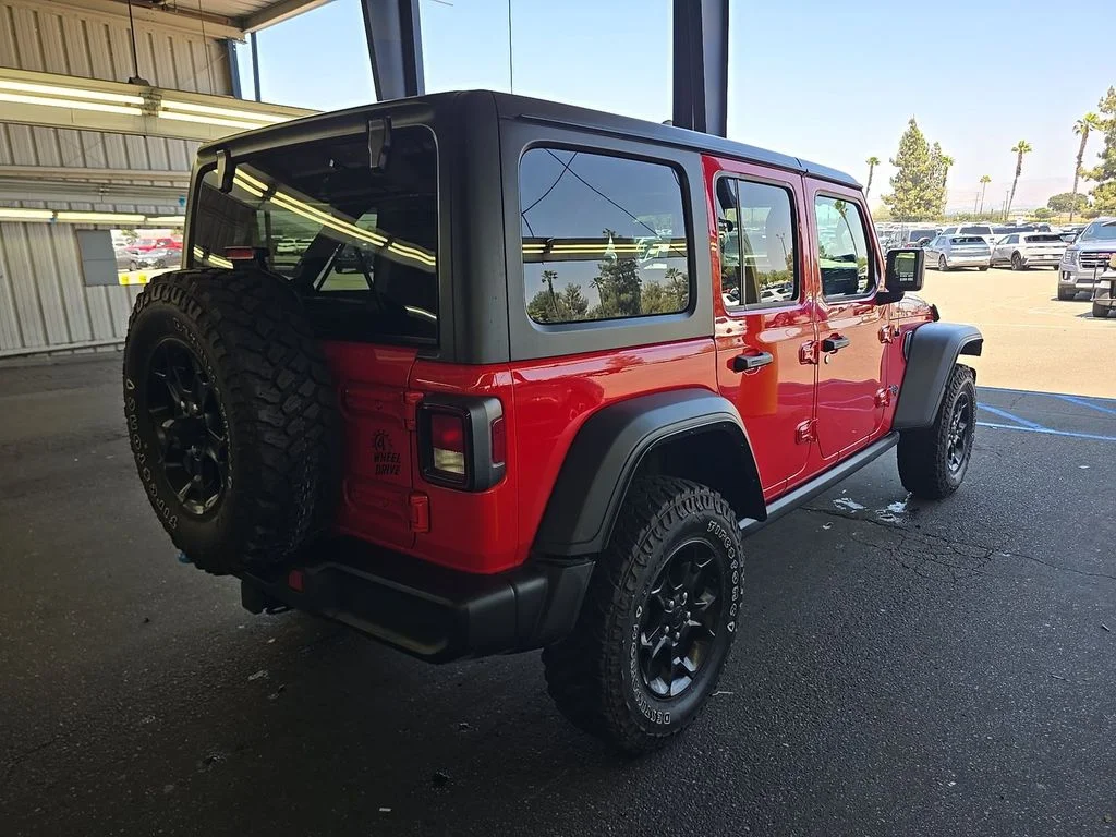 Used 2023 Red Jeep Willys 4xe image 2