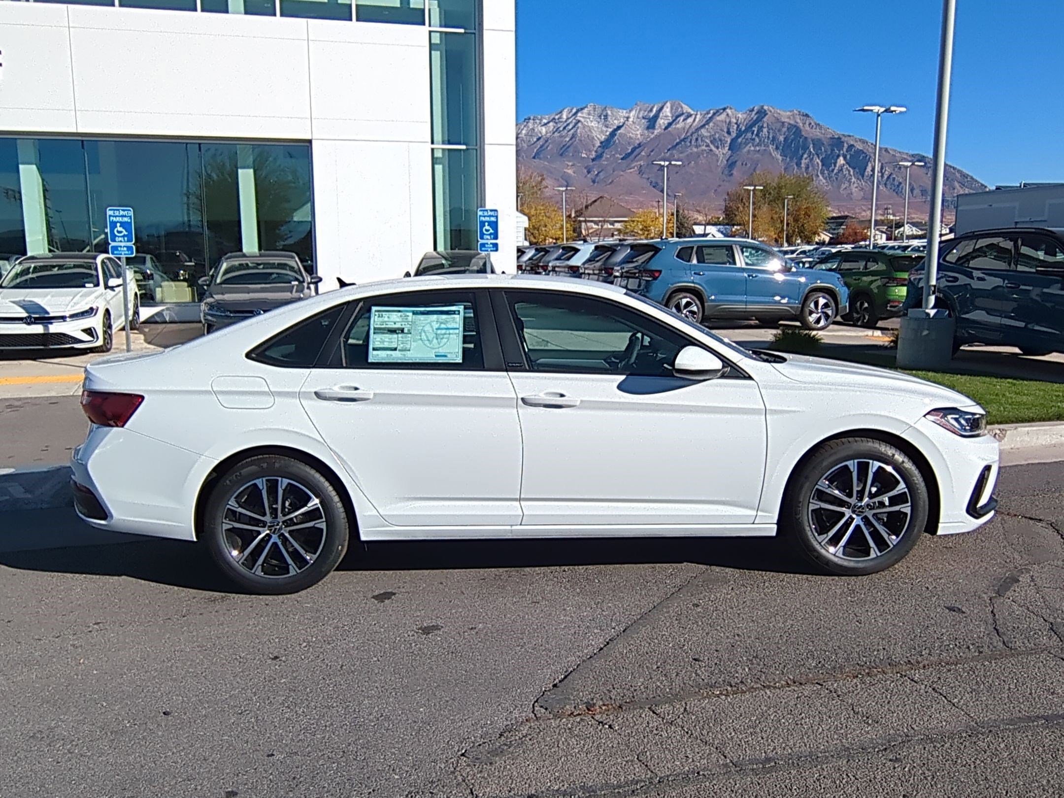 New 2026 Pure White Volkswagen Sport image 2