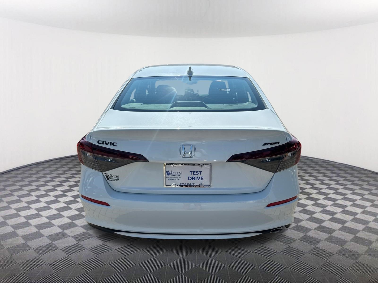 New 2026 Platinum White Pearl Honda Sport image 6