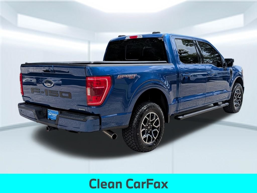 Used 2022 Blue Ford XLT image 6