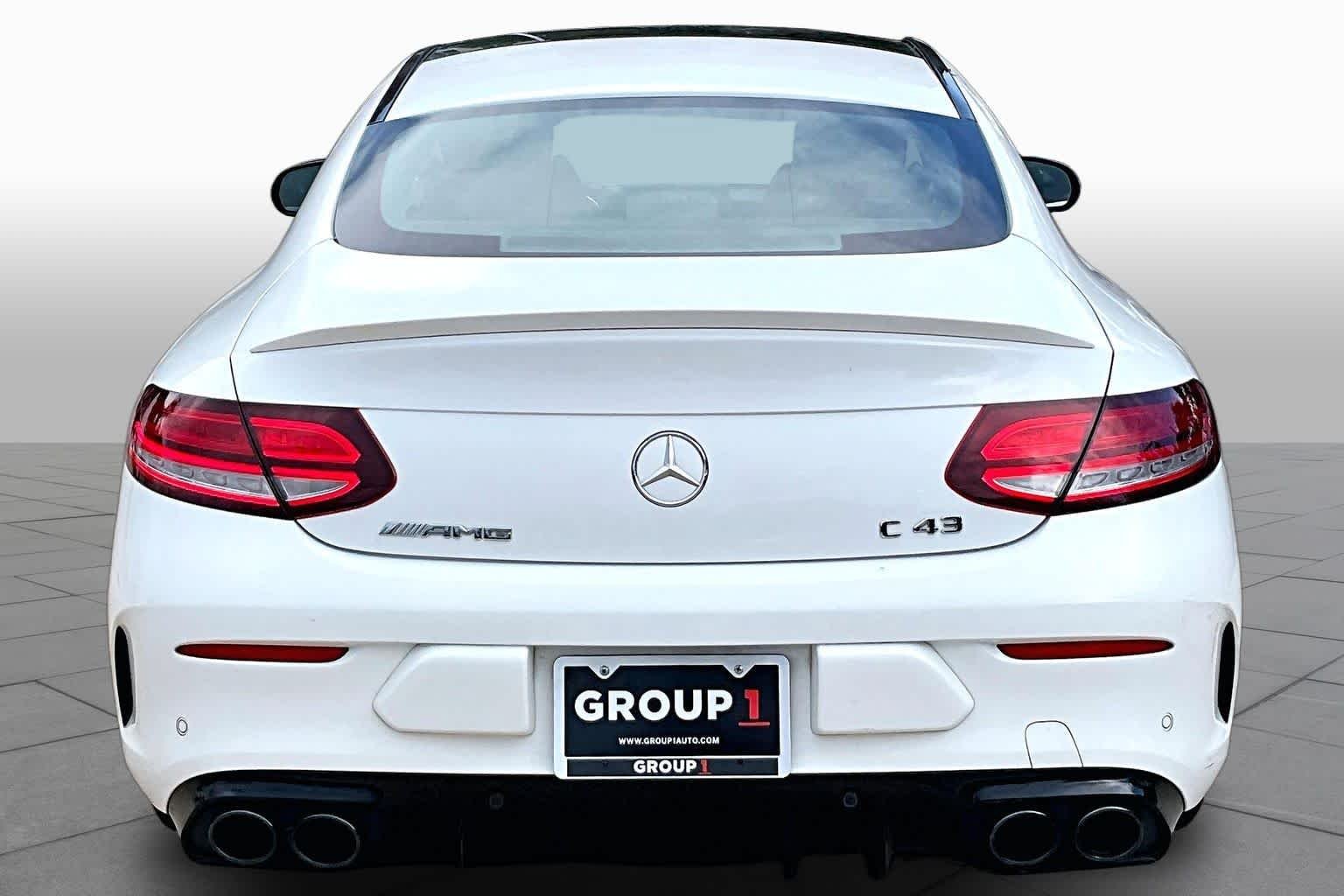 Used 2020 Polar White Mercedes-Benz AMG® C 43 image 4