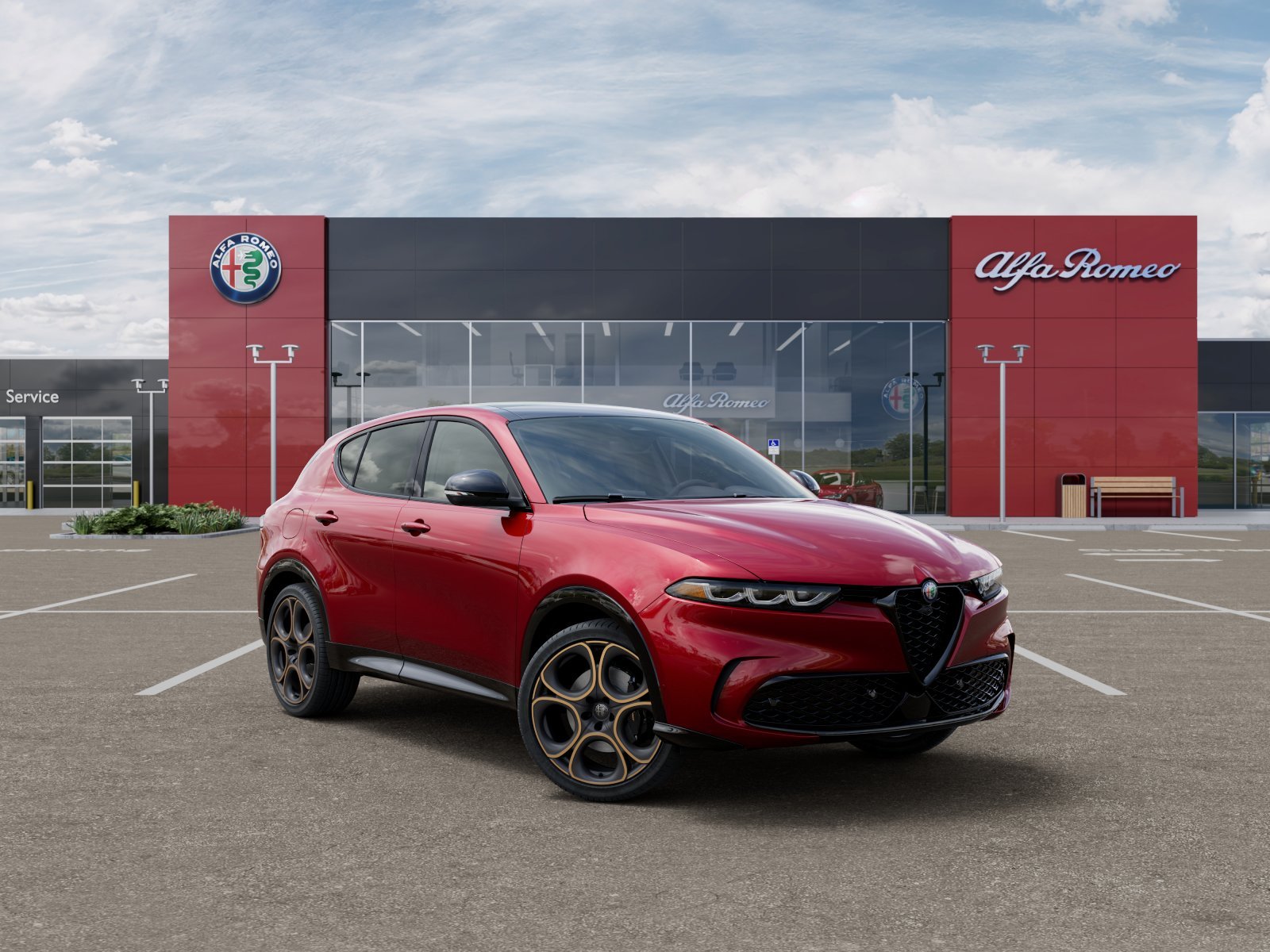 New 2025 Alfa Rosso (Red) Exterior Paint Alfa Romeo Intensa image 74