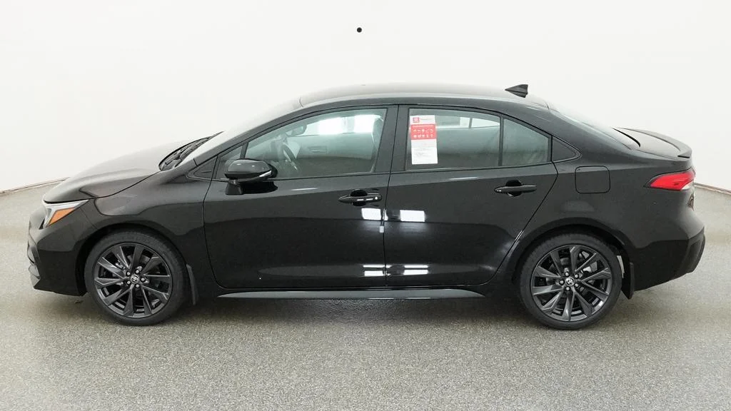 New 2026 Midnight Black Metallic Toyota SE image 3