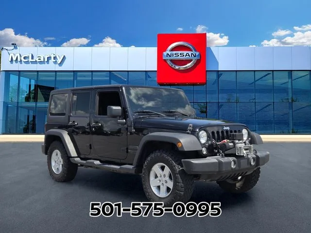 Used 2017 Jeep Wrangler Unlimited Sport S with VIN 1C4BJWDG2HL562766 for sale in Benton, AR