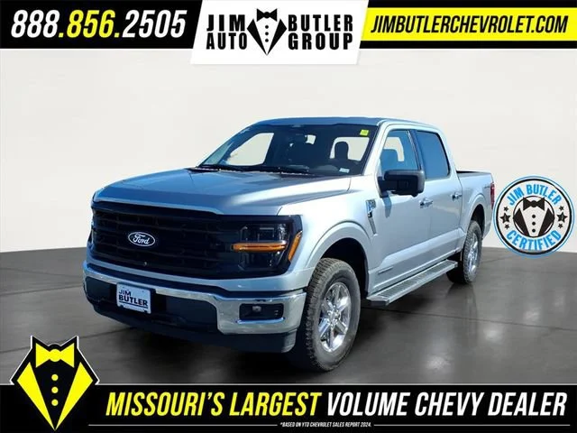 Used 2024 Silver Ford XLT image 1