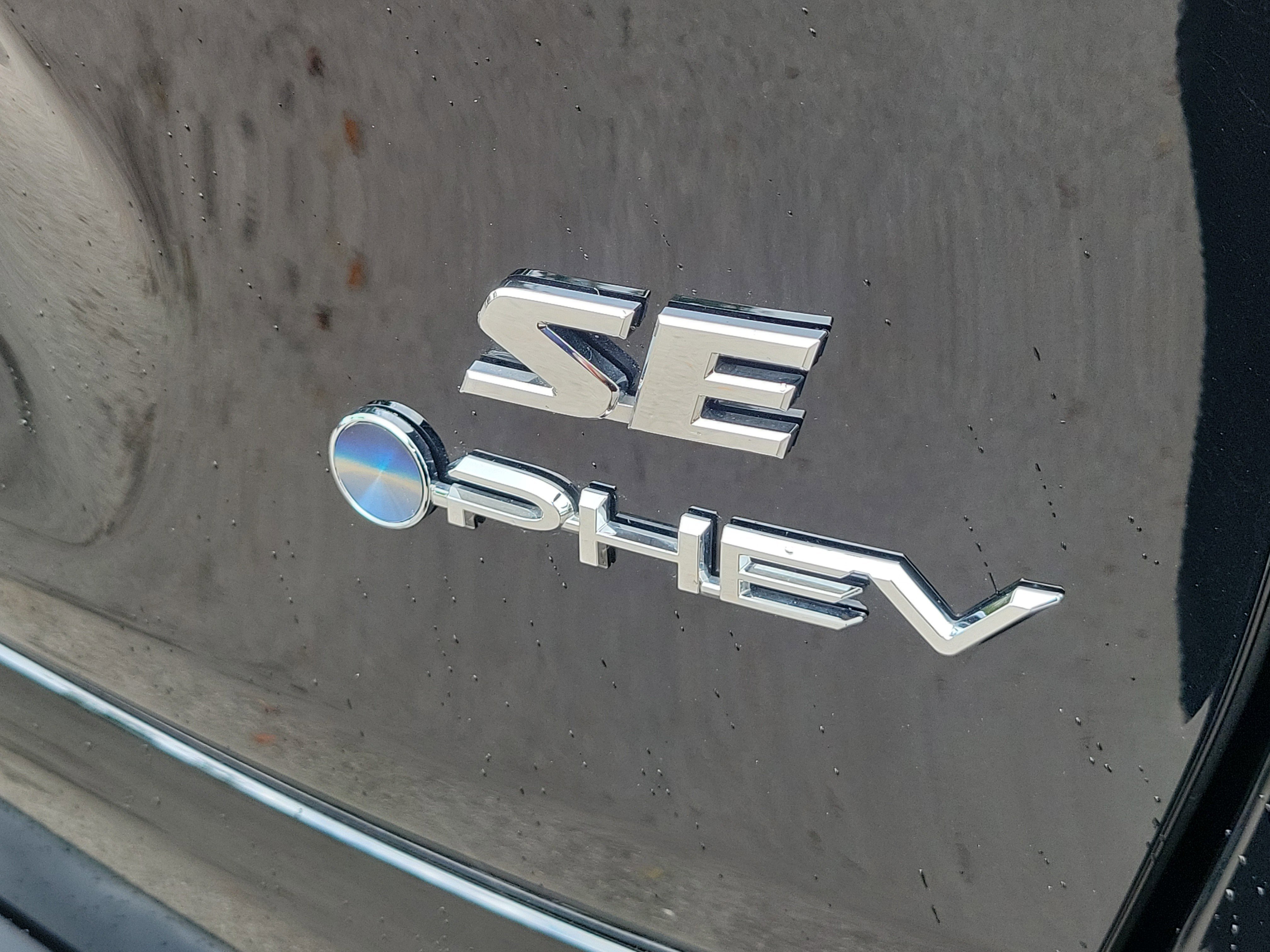 Used 2025 Midnight Black Metallic Toyota SE image 5