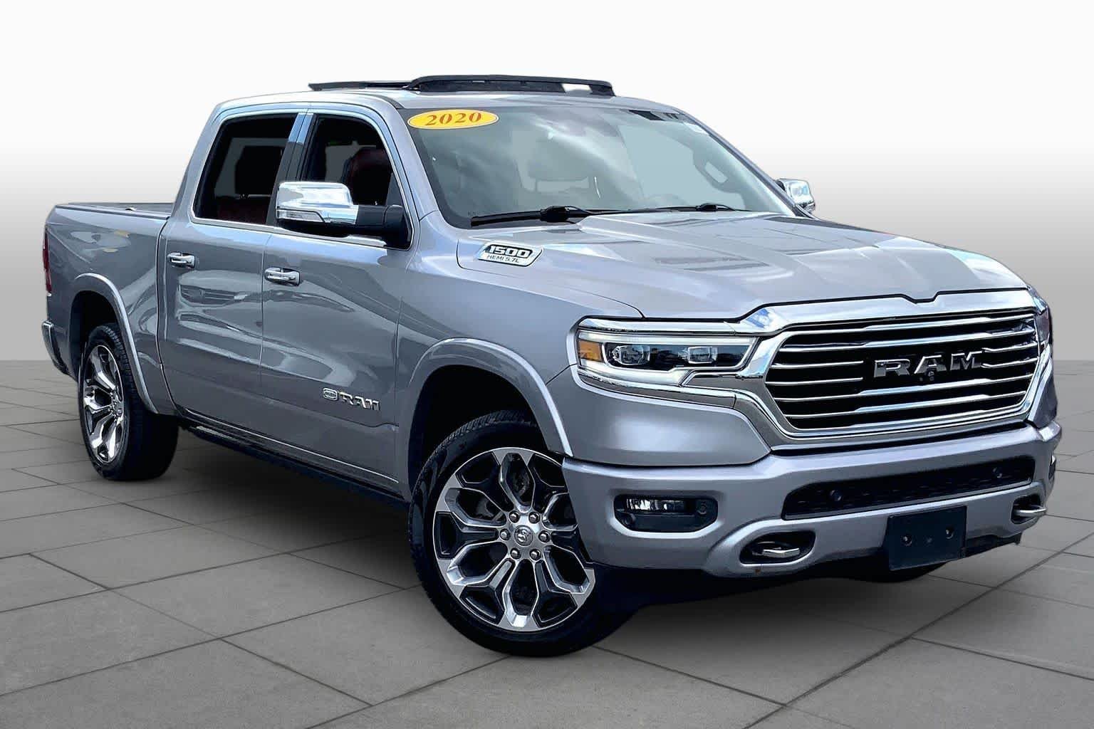 Used 2020 Billet Silver Metallic Clearcoat Ram Longhorn image 3