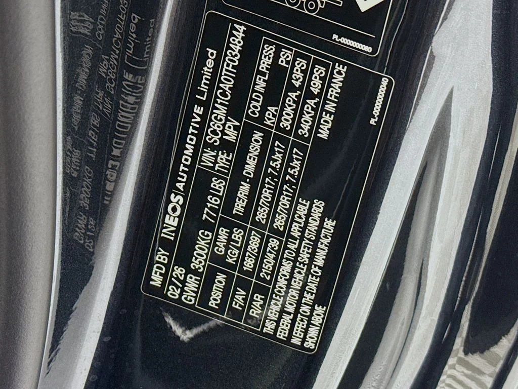 New 2026 Gray INEOS  image 30