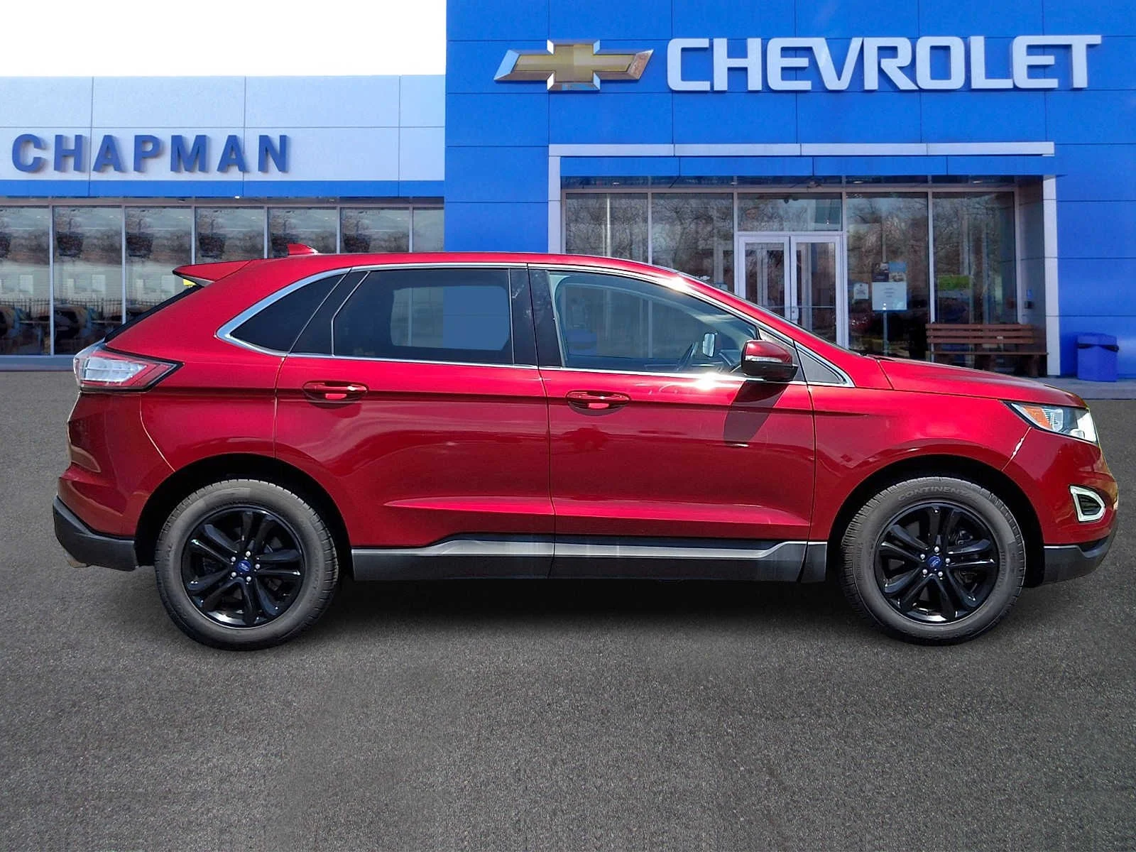 Used 2015 Red Ford SEL image 8