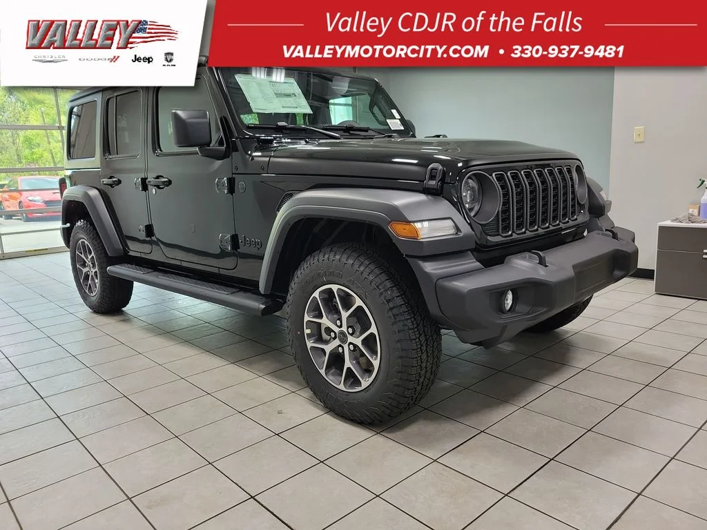 New 2026 Black Clear-Coat Exterior Paint Jeep Sport S image 1