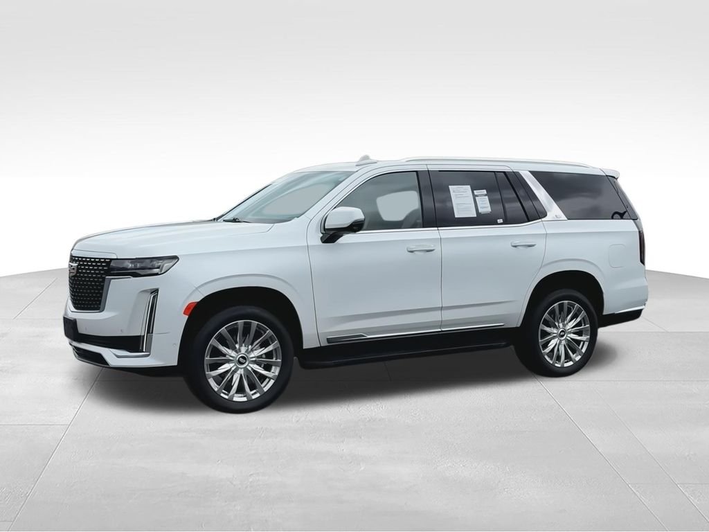 Used 2023 White Cadillac Premium Luxury image 4