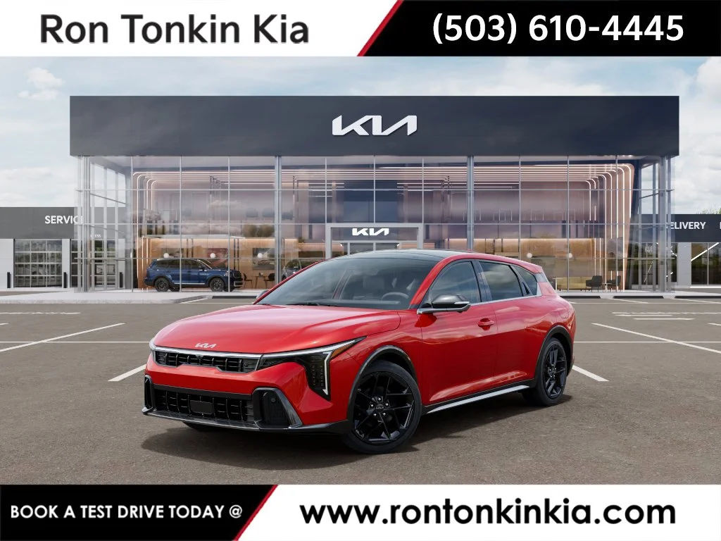 New 2026 Currant Red Kia GT-Line Turbo image 1