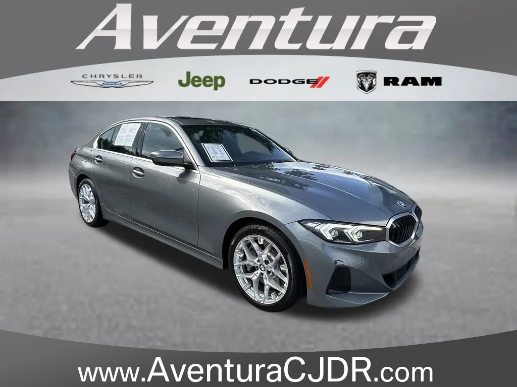 Used 2025 Gray BMW 330i image 1
