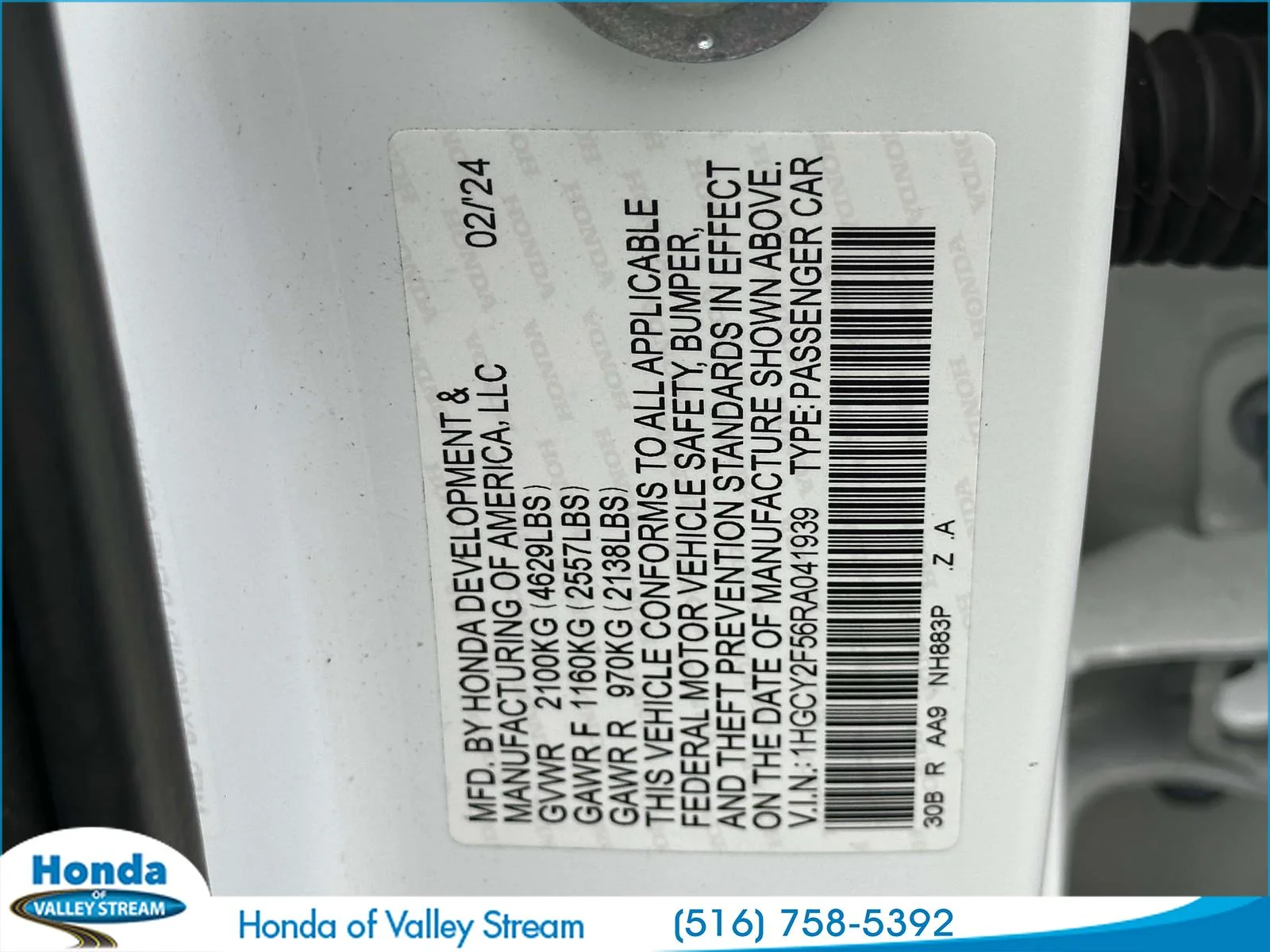 Certified Used 2024 Gray Honda Sport image 24