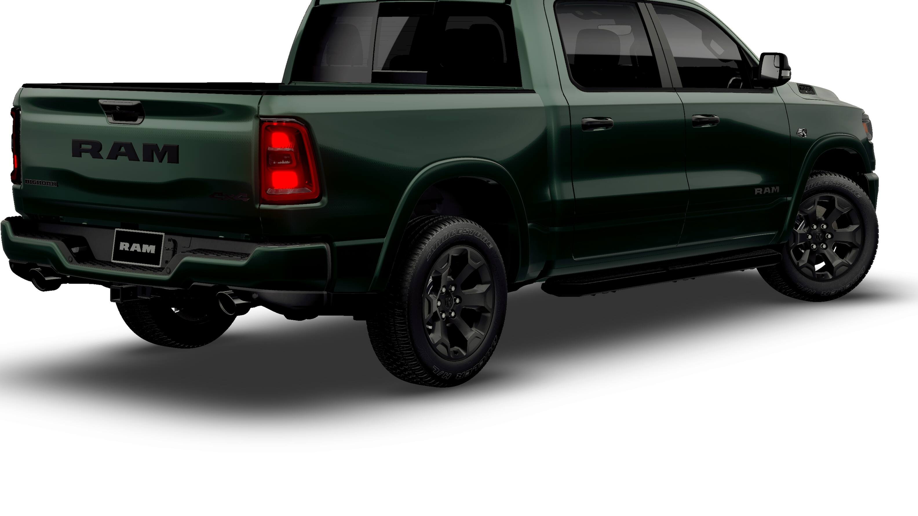 New 2026 Serrano-Green Metallic Exterior Paint RAM BIG HORN image 2