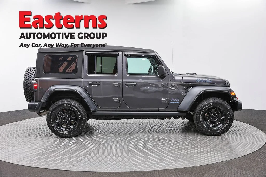 Used 2023 Gray Jeep Willys 4xe image 4