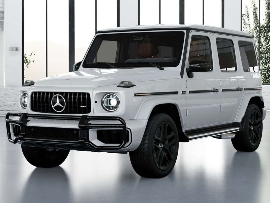 New 2027 MANUFAKTUR Moonlight White Metallic Mercedes-Benz AMG® G 63 SUV image 1