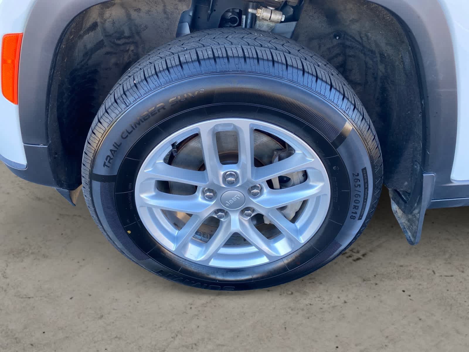 Used 2025 Bright White Clearcoat Jeep Laredo X image 13