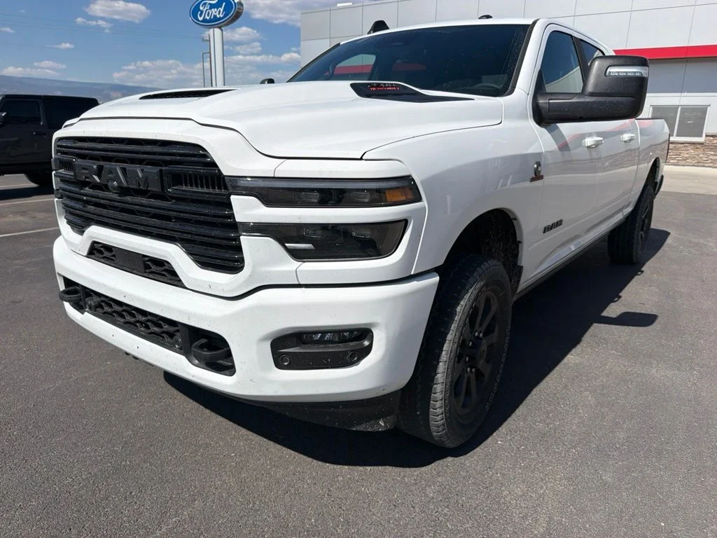 Used 2026 Bright White Clearcoat Ram Laramie image 2