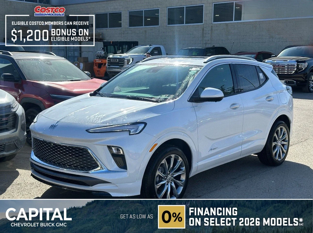 New 2026 White Frost Tricoat Buick Avenir image 1